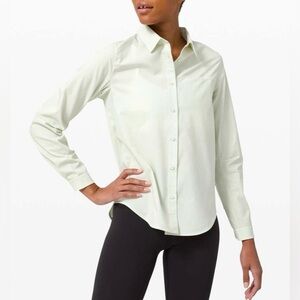 Lululemon Full Day Ahead Shirt. Size 10. Springtime